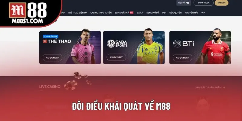 Đôi điều khái quát về M88