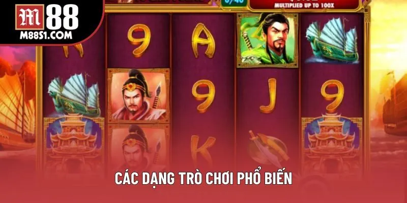 Các dạng trò chơi phổ biến